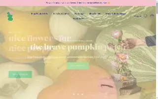 Brave Floral website
