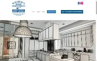 Wilber's Home Improvements website