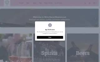 Wine Barrel Maplewood website