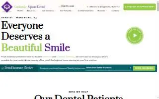 Cambridge Square Dental website