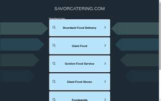 Savor Catering