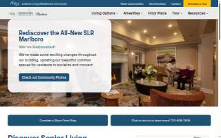 Senior Living Residences Marlboro (SLR Marlboro)