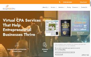 Straight Talk CPAs of Marlboro website