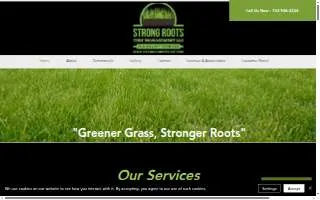 Strong Roots Turf Management LLC website