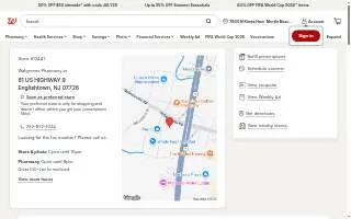 Walgreens Pharmacy of Marlboro website