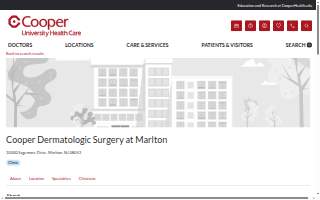Cooper Dermatologic Surgery at Marlton