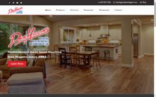 Dan Higgins Wood Flooring website