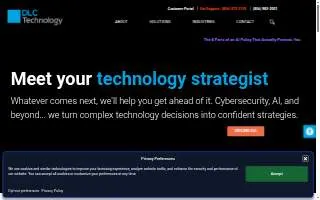 DLC Technology website