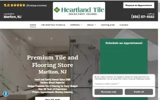 Heartland Tile website