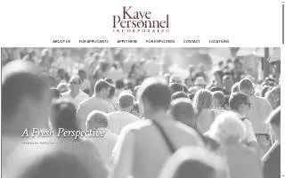 Kaye Personnel of Marlton website