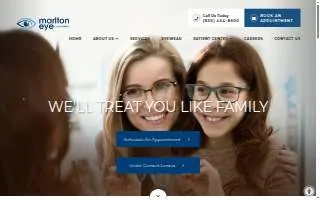 Marlton Eye Associates website