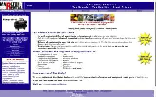 Marlton Rental website