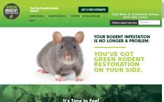 Green Rodent Restoration LLC of Metuchen website