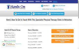 Hands On NJ Physical Therapy