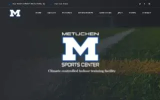 Metuchen Sports Center website