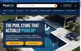 Poolzilla website