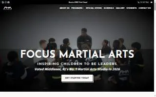 Focus Martial Arts of Middlesex website