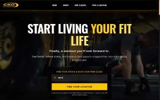 CKO Kickboxing Londonderry website