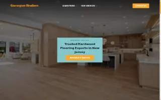 Gorsegner Brothers Hardwood Floors website