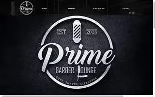 Prime Barber Lounge of Middletown website