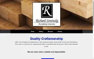 Rich Siminsky Remodeling website