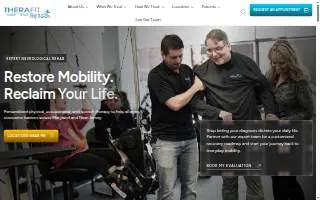 Therafit Rehab of Middletown website