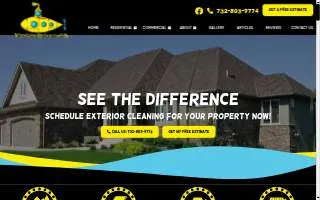Yellow Submarine Powerwash Co. of Middletown website