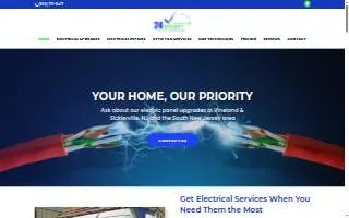 24seven Home Services of Millville website