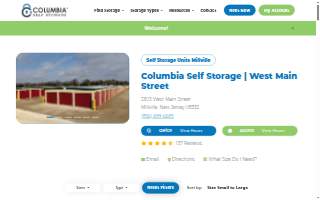 Columbia Self Storage of Millville