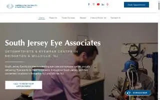 South Jersey Eye Associates, PA website