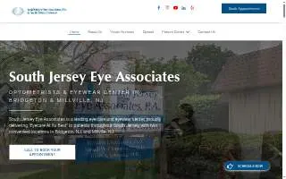 South Jersey Eye Associates website