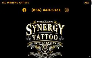 Synergy Tattoo Studio of Millville website