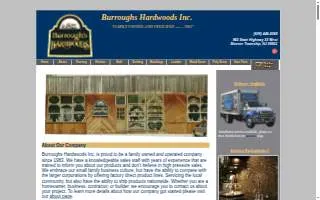 Burroughs Hardwoods, Inc. website