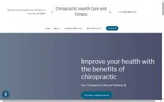 Chiropractic Healthcare and Fitness website