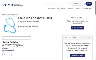 Craig Shapero, DPM