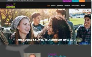 Dubin Orthodontics of Monroe website