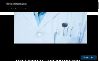 Monroe Periodontics website