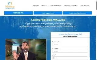 Monroe Wellness Center website