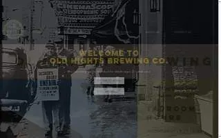 Old Hights Brewing Company of Monroe website