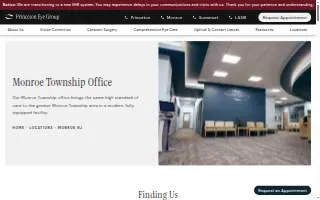 Princeton Eye Group website