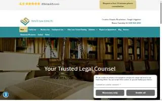 Strich Law Firm, P.C. website