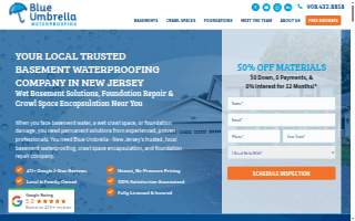 Blue Umbrella Waterproofing of Montclair