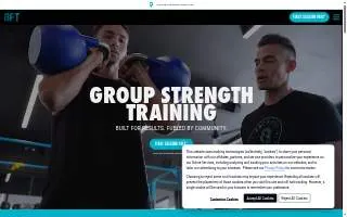 Body Fit Training of Montclair website