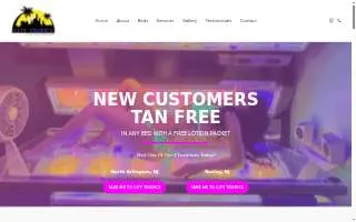 City Tropics Tanning Salon of Montclair website