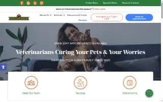 Essex Animal Hospital of Montclair website