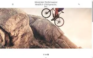 Montclair Performance Health & Chiropractic, Inc website