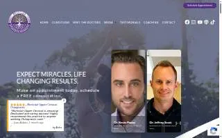 Montclair Upper Cervical Chiropractic website