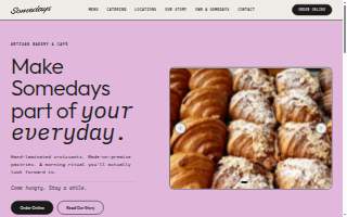 Somedays Bakery - Montclair