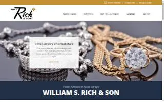 William S. Rich & Son of Montclair website