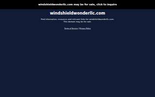 Windshield Wonder LLC